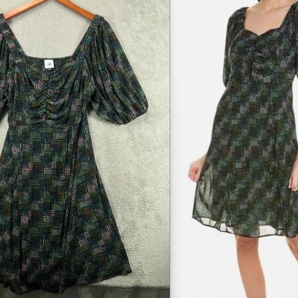 Womens Cabi Elaine Dress‎ #4214 Black Pattern Medium M MSRP $130 Spring Summer - Picture 2 of 13